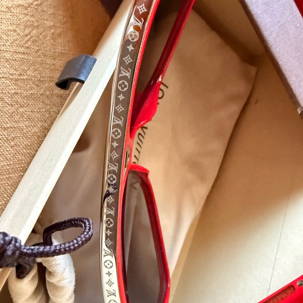 Louis Vuitton Vibrant Red Sunglasses